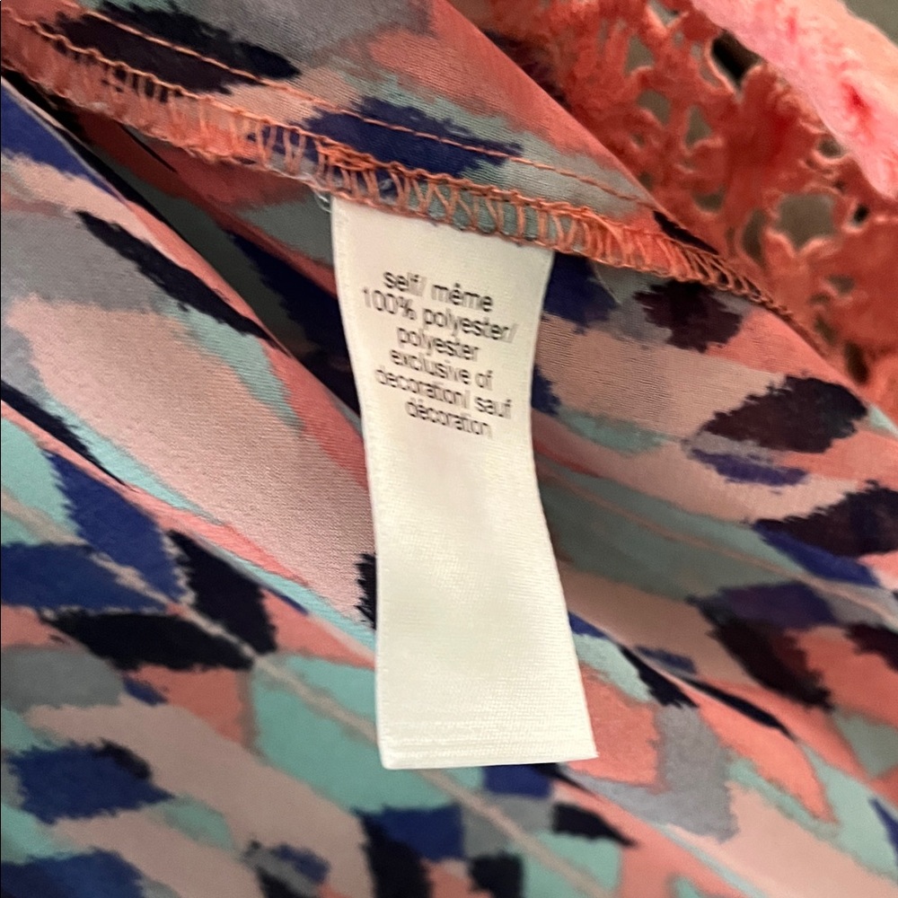 Maurices Multicolor Patterned Kimono - Picture 4 of 5